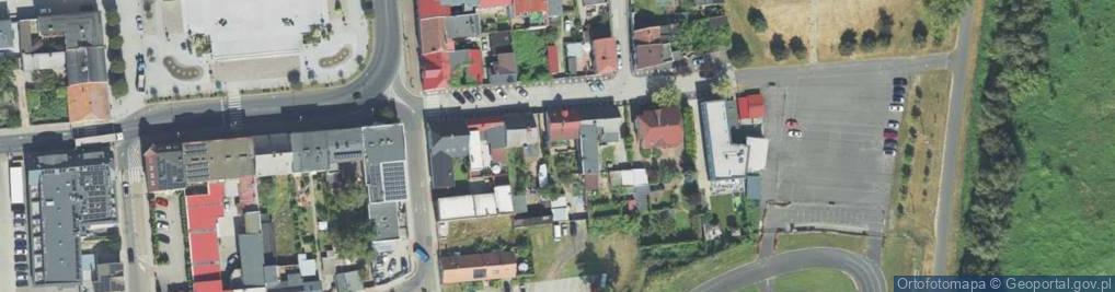 Zdjęcie satelitarne Młyńska ul.