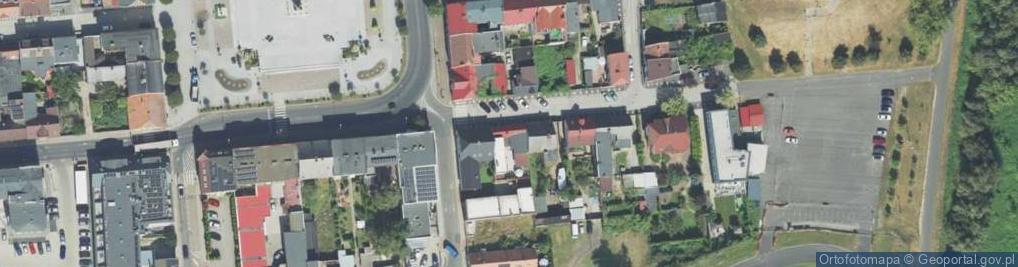 Zdjęcie satelitarne Młyńska ul.