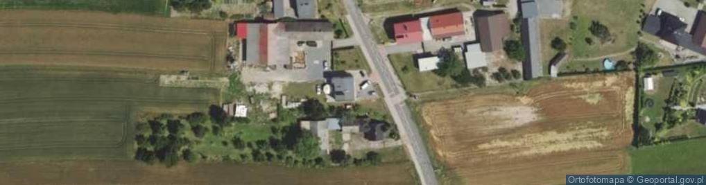 Zdjęcie satelitarne Młyńska ul.