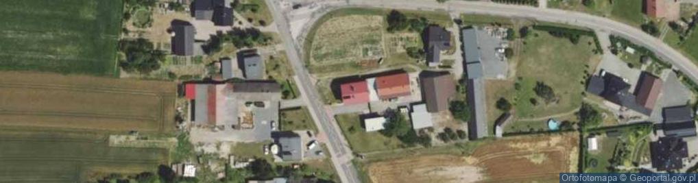 Zdjęcie satelitarne Młyńska ul.