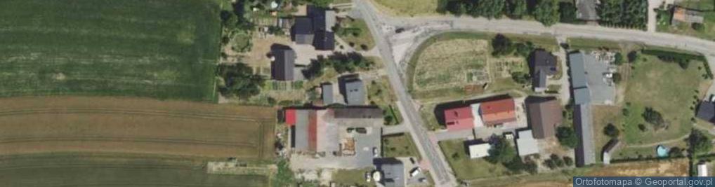 Zdjęcie satelitarne Młyńska ul.