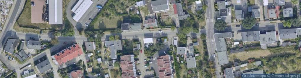 Zdjęcie satelitarne Młyńska ul.