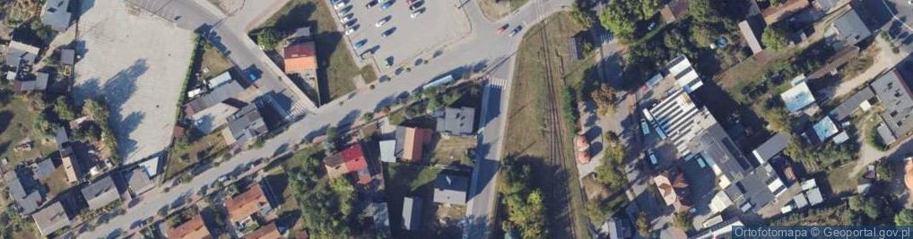 Zdjęcie satelitarne Młyńska ul.