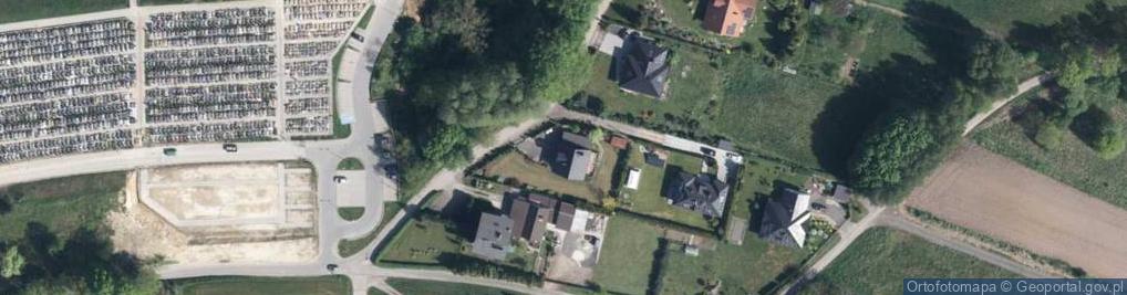 Zdjęcie satelitarne Młyńska ul.