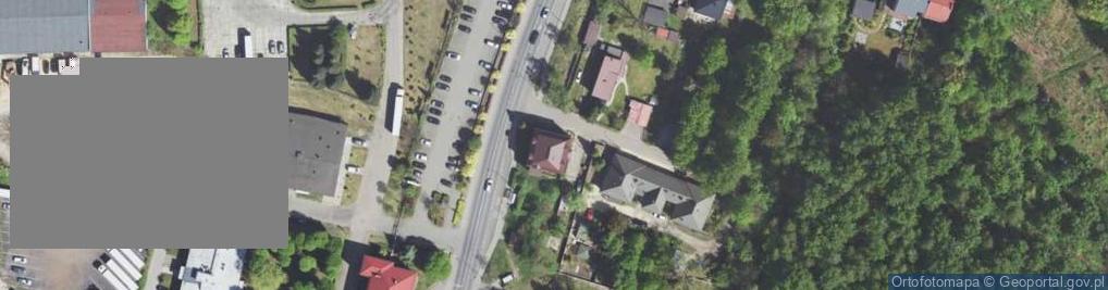 Zdjęcie satelitarne Młyńska ul.