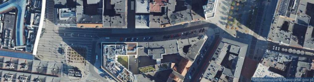 Zdjęcie satelitarne Młyńska ul.