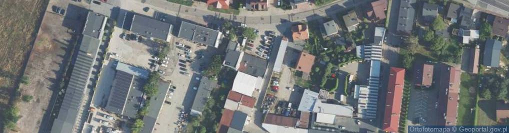Zdjęcie satelitarne Młyńska ul.