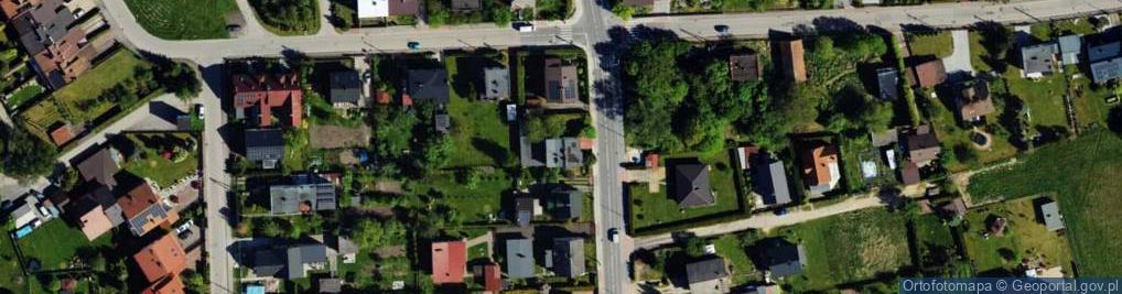 Zdjęcie satelitarne Młodzieży Polskiej ul.