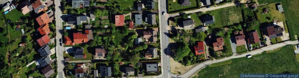 Zdjęcie satelitarne Młodzieży Polskiej ul.