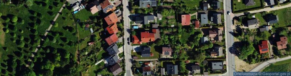 Zdjęcie satelitarne Młodzieży Polskiej ul.