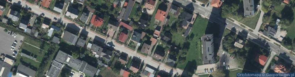 Zdjęcie satelitarne Młoda ul.