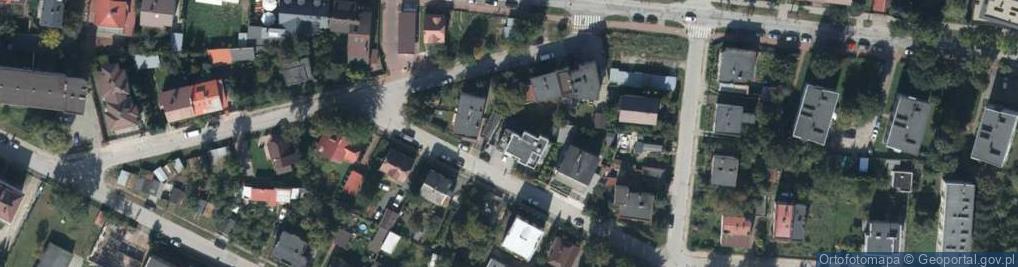 Zdjęcie satelitarne Mleczna ul.