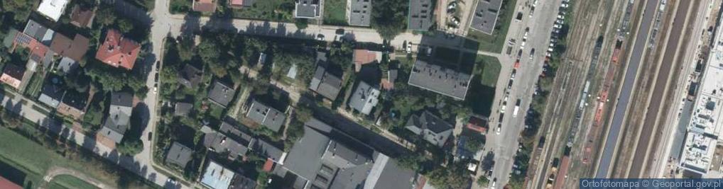 Zdjęcie satelitarne Mleczna ul.
