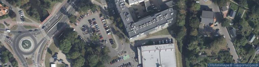 Zdjęcie satelitarne Młyńska ul.