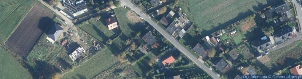 Zdjęcie satelitarne Młyńska ul.