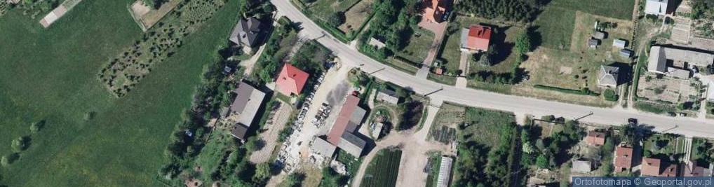 Zdjęcie satelitarne Młyńska ul.