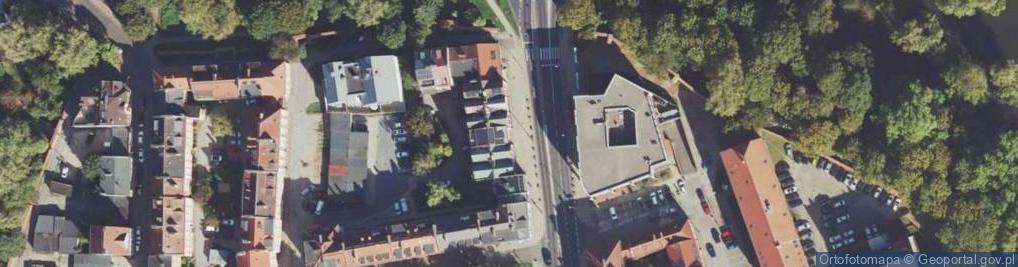 Zdjęcie satelitarne Młyńska ul.