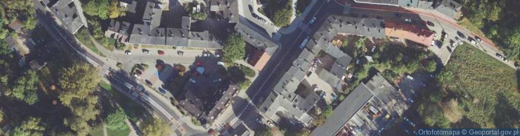 Zdjęcie satelitarne Młyńska ul.