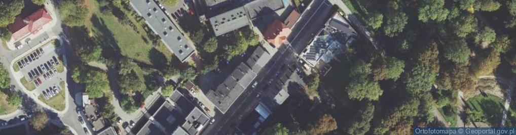 Zdjęcie satelitarne Młyńska ul.