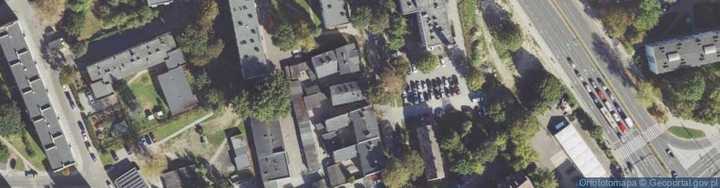 Zdjęcie satelitarne Młyńska ul.