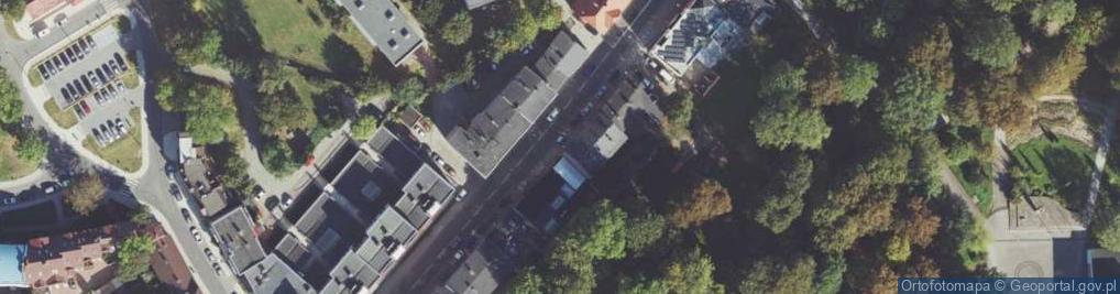Zdjęcie satelitarne Młyńska ul.