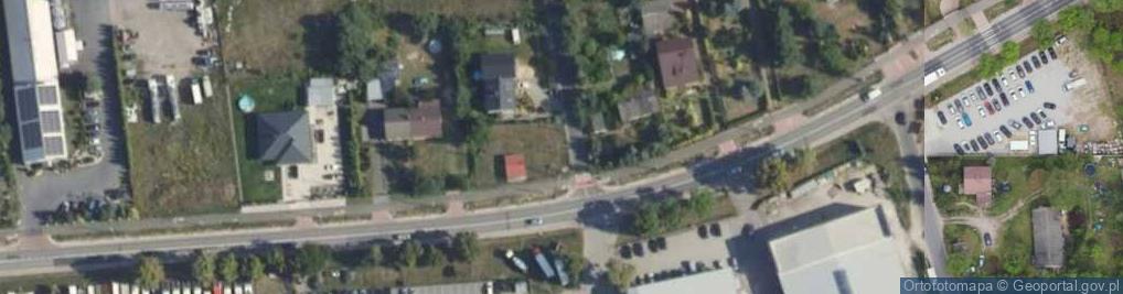 Zdjęcie satelitarne Mleczna ul.