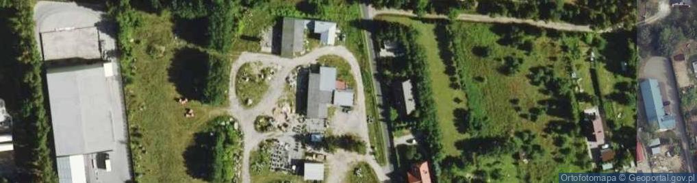 Zdjęcie satelitarne Mleczna ul.