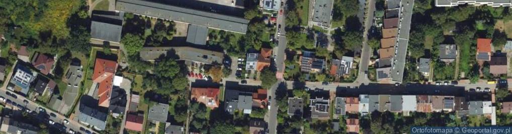 Zdjęcie satelitarne Młodej Polski ul.