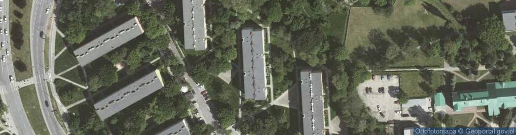 Zdjęcie satelitarne Młyńska Boczna ul.