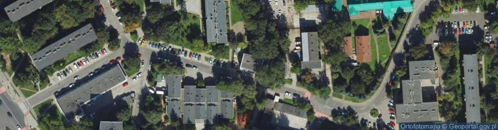 Zdjęcie satelitarne Młyńska Boczna ul.