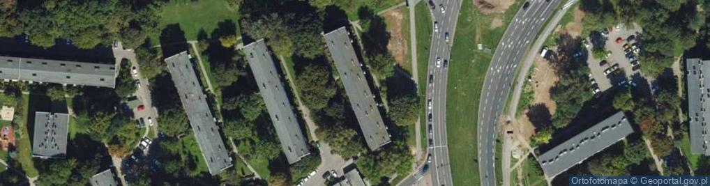 Zdjęcie satelitarne Młyńska ul.