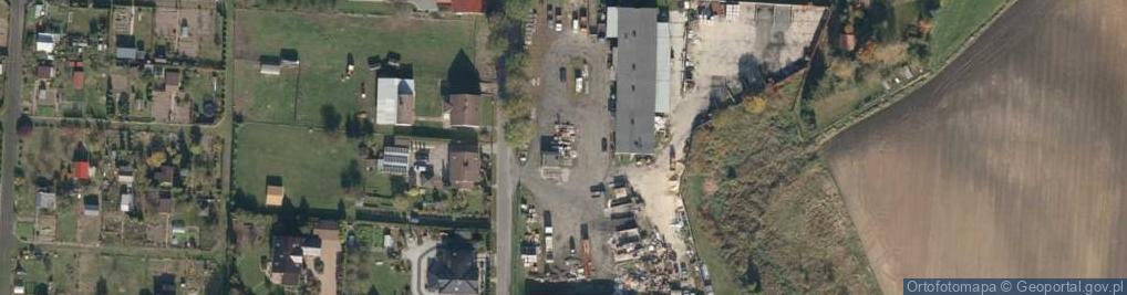 Zdjęcie satelitarne Młyńska ul.