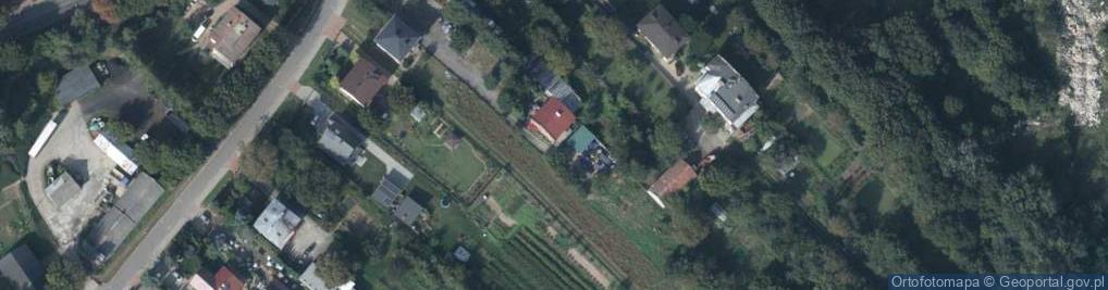 Zdjęcie satelitarne Młyńska ul.