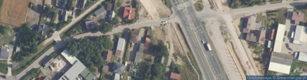 Zdjęcie satelitarne Młodzieżowa ul.