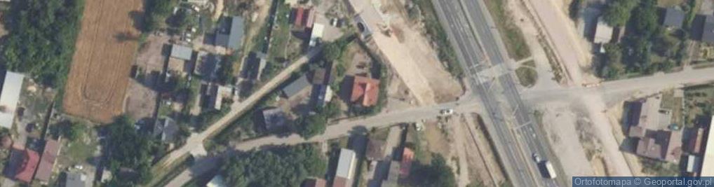 Zdjęcie satelitarne Młodzieżowa ul.