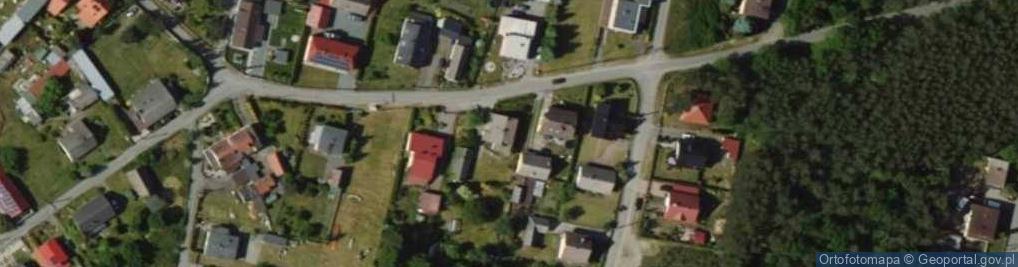 Zdjęcie satelitarne Młyńska ul.