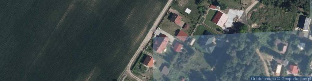 Zdjęcie satelitarne Młyńska ul.