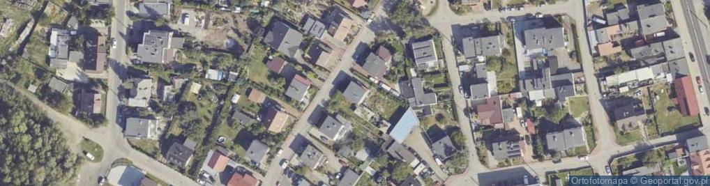 Zdjęcie satelitarne Młyńska ul.