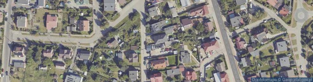 Zdjęcie satelitarne Młyńska ul.