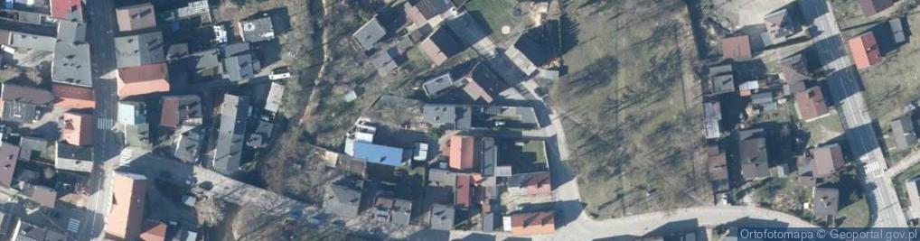 Zdjęcie satelitarne Młyńska ul.