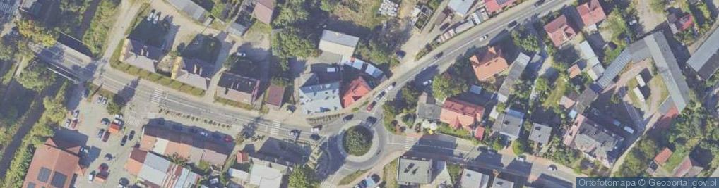 Zdjęcie satelitarne Młyńska ul.