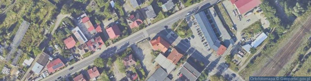 Zdjęcie satelitarne Młyńska ul.