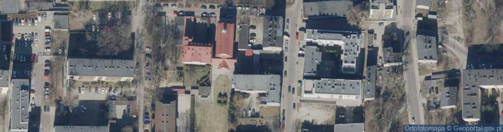 Zdjęcie satelitarne Młynarska ul.