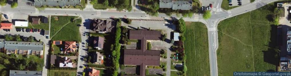 Zdjęcie satelitarne Młodzieżowa ul.