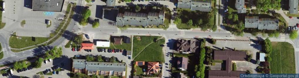 Zdjęcie satelitarne Młodzieżowa ul.