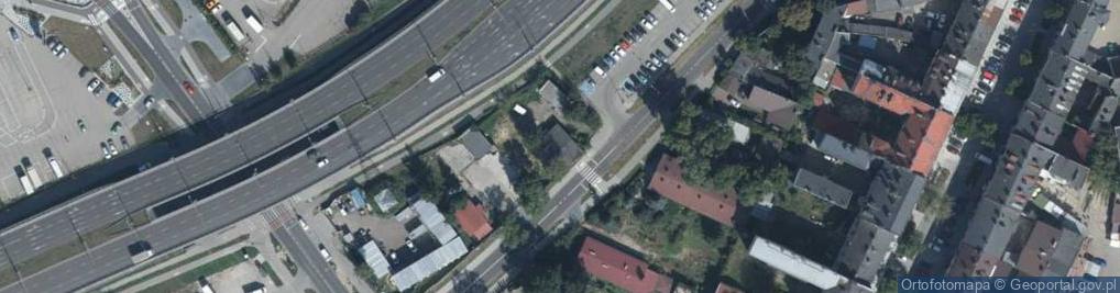 Zdjęcie satelitarne Młyńska ul.