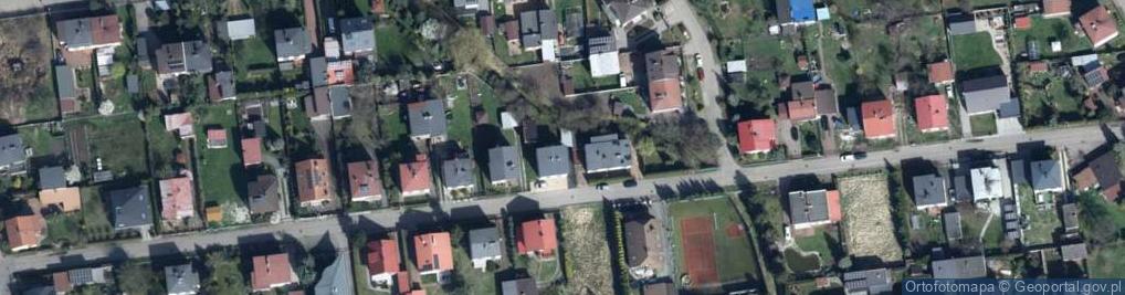 Zdjęcie satelitarne Młyńska ul.