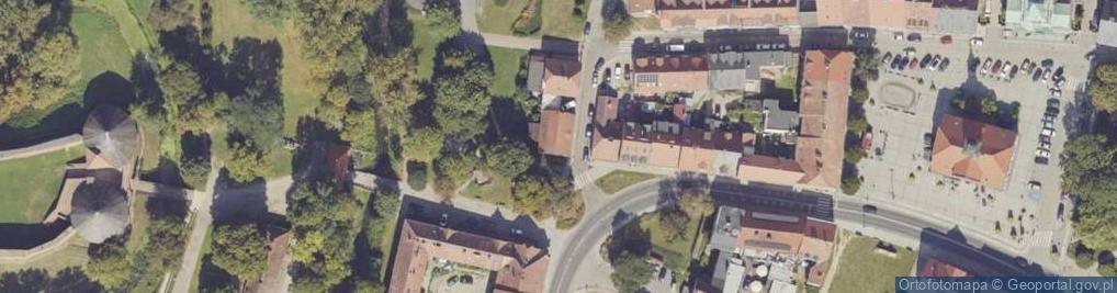 Zdjęcie satelitarne Młyńska ul.