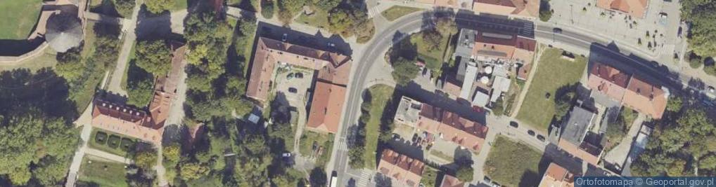 Zdjęcie satelitarne Młyńska ul.