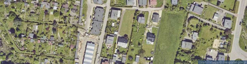 Zdjęcie satelitarne Młyńska ul.